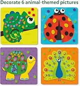 Skillmatics Fun with Foam Sticker Art Animals Craft Kit view 4