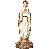 Joseph's Studio by Roman - 10.38" H Immaculate Heart of Mary Figure, Heavenly Protectors, Religious Home Decor, Devout Gift,
