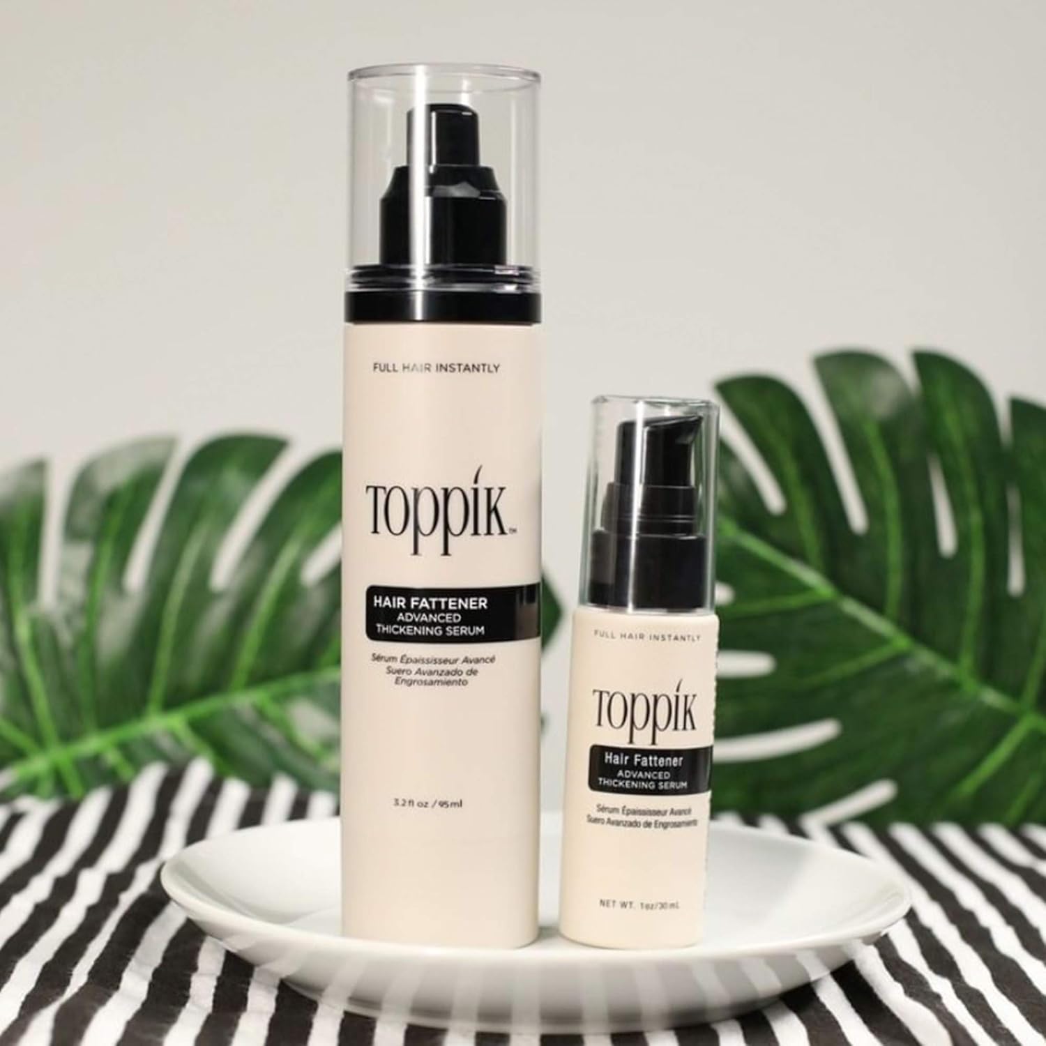 Toppik Hair Fattener Advanced Thickening Serum, 3.2OZ: Premium Beauty