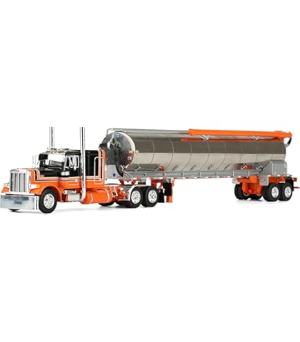 Amazon.com: DCP 1/64 Burnt Orange Peterbilt 379 w/ 63in Mid-Roof