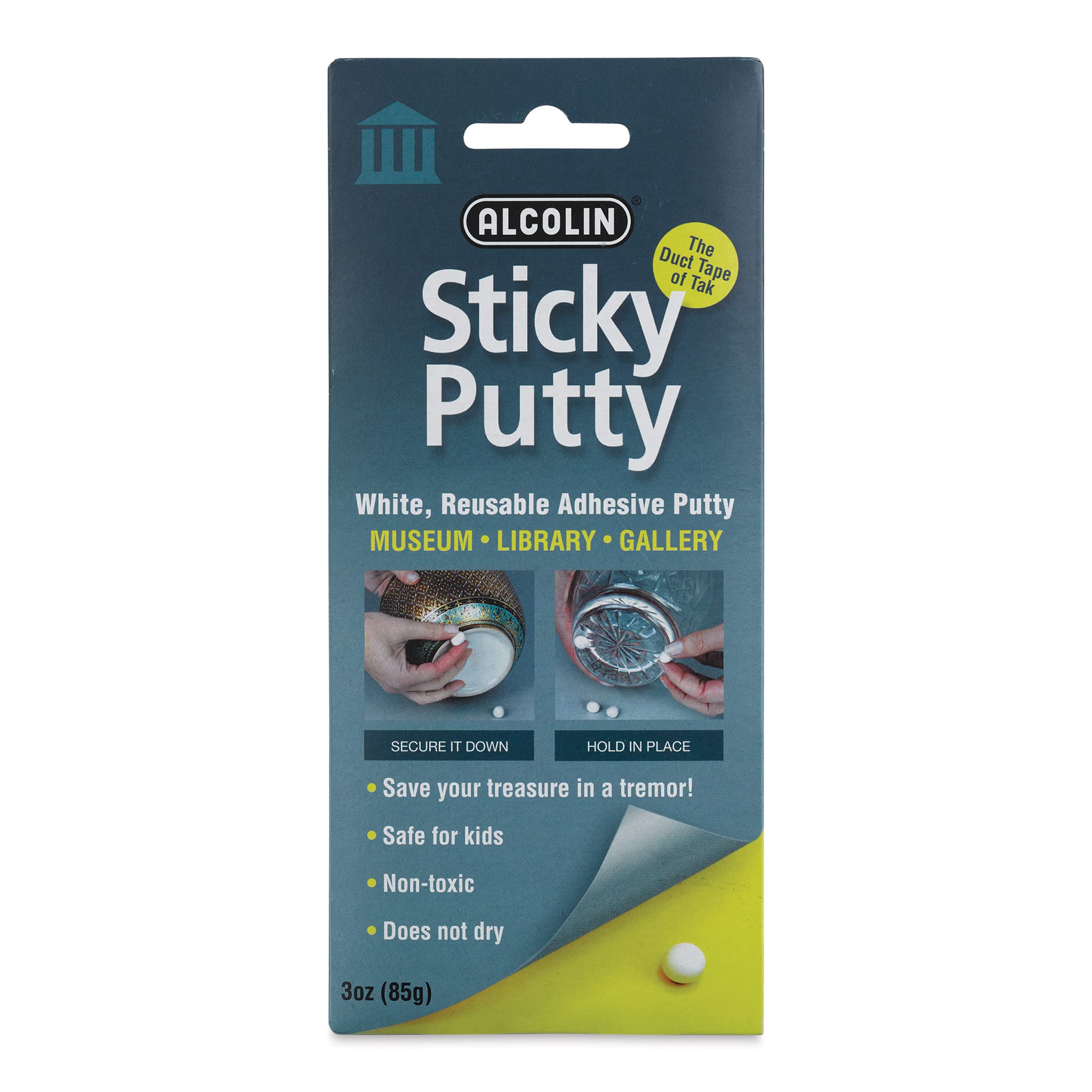 Alcolin Museum & Gallery Sticky Putty 3 Oz