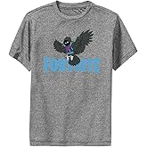 Fortnite Wings of Fortnight Boys Short Sleeve Tee Shirt Charcoal Heather
