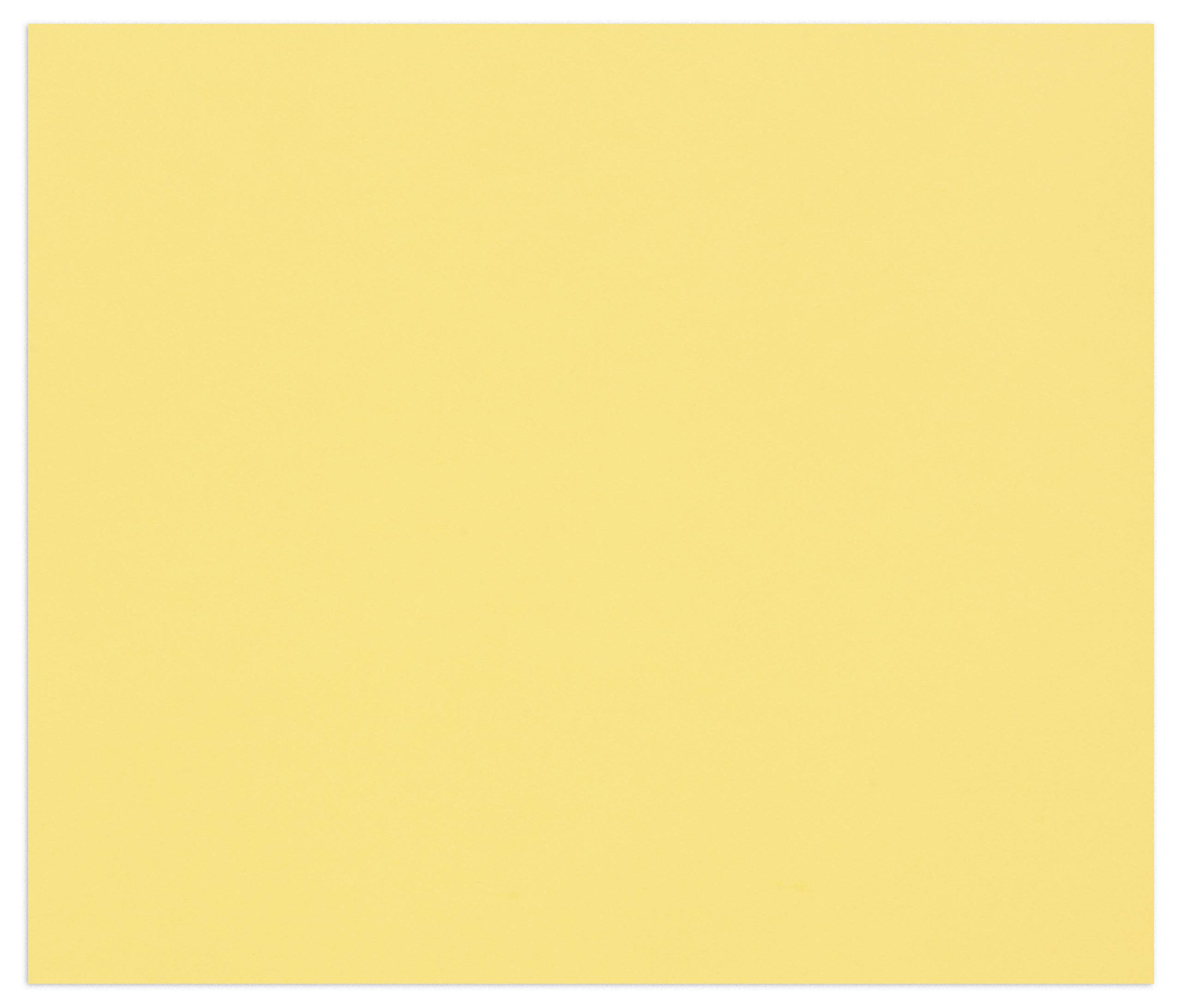 Clairefontaine - Ref 960471C - Tulipe Grained Coloured Drawing Paper (Pack 100 Sheets) - A4 (29.7 x 21cm) - 160gsm Paper - Buttercup - Deep-Dyed, Pure Cellulose, Acid Free