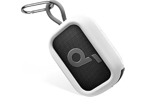 Geiomoo Silicone Case for Anker Select 4 Go Speaker, Protective Portable Scratch Shock Resistant Cover (White)