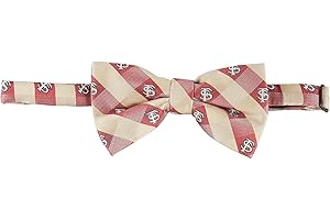 Eagles Wings Florida State Seminoles Checked Logo Bow Tie - College Team Logo