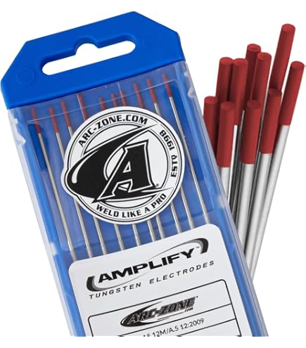 Électrode Tungstène WC20 2% Cérium - Diamètre 2,4 Mm, Longueur 175 Mm, Pour Soudage TIG