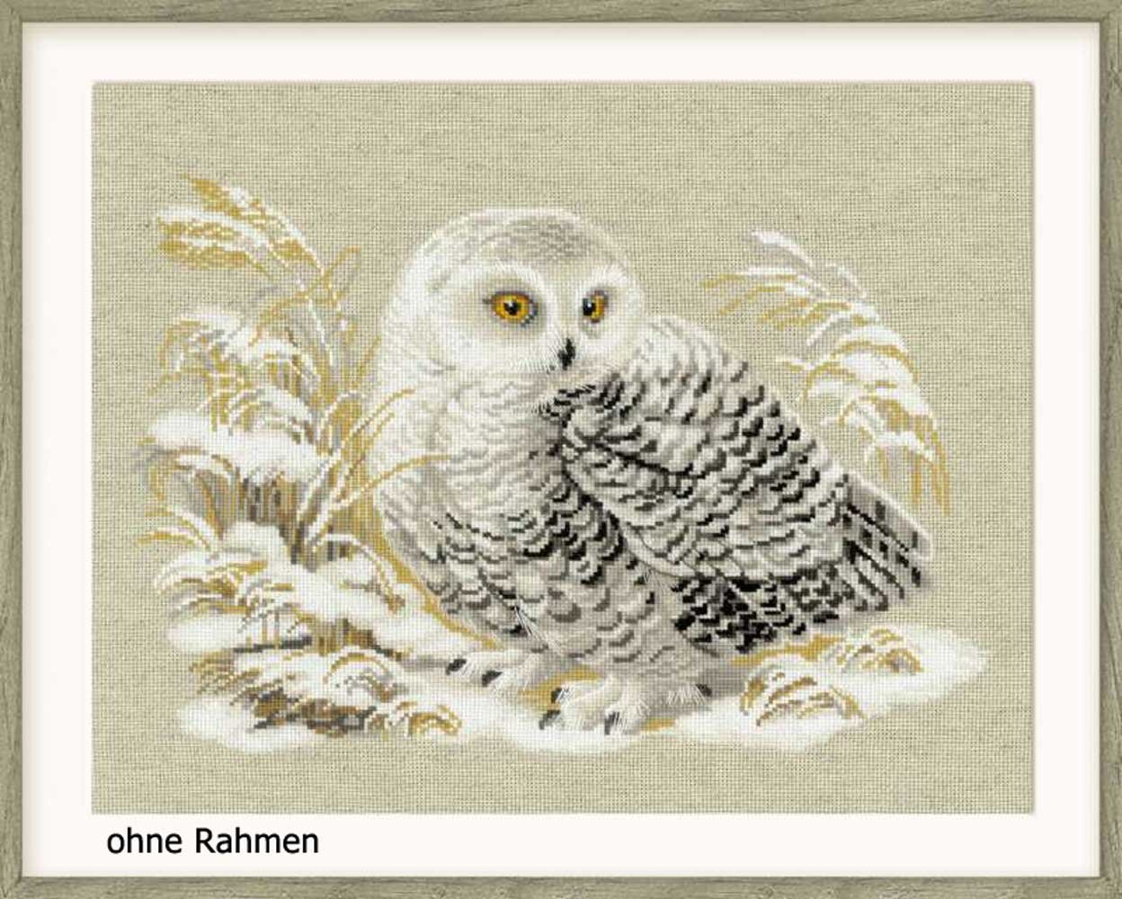 Riolis Cross Stitch Kit - 1241 - White Owl