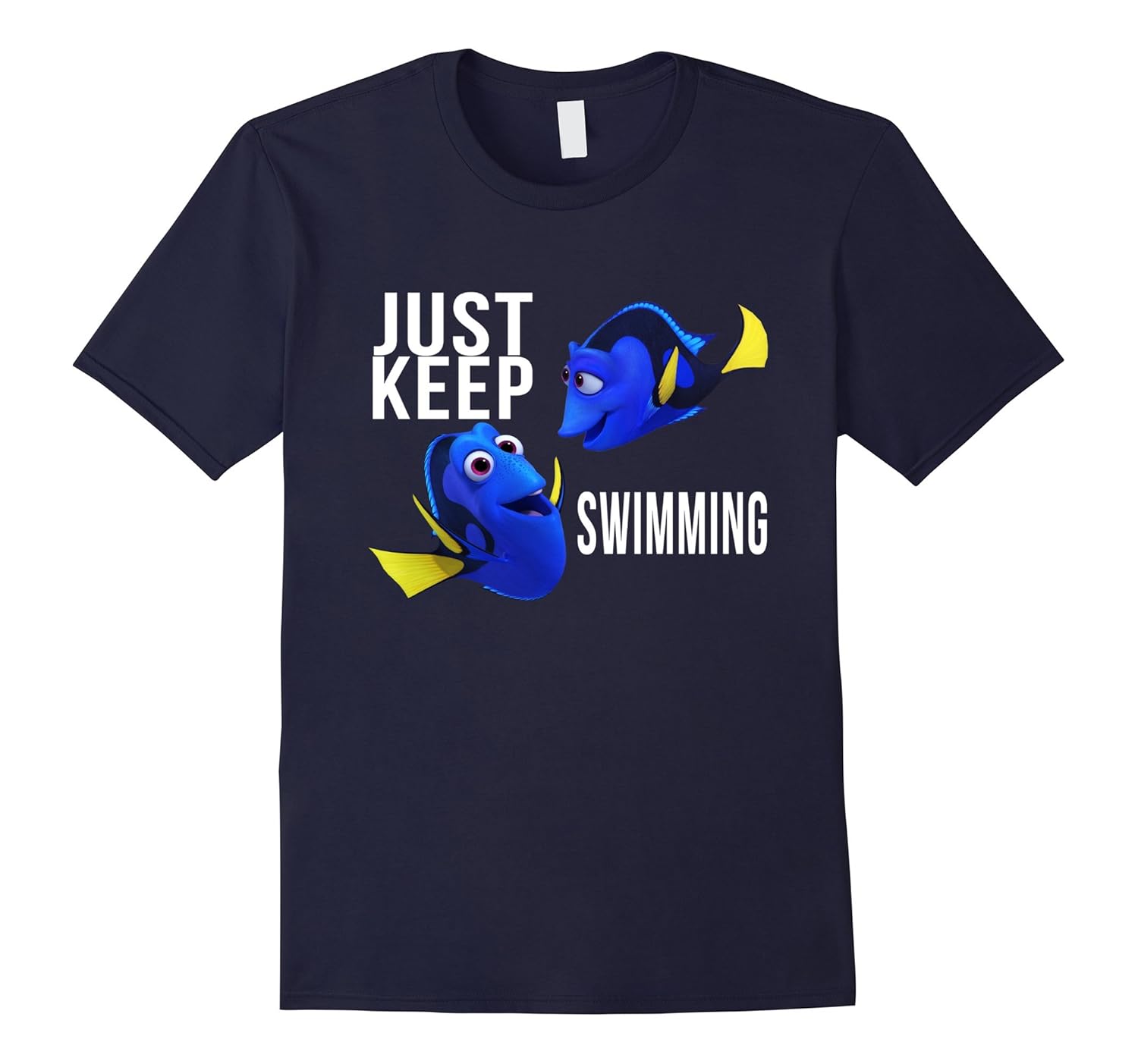 Just Keep Swimming TShirt Funny Finding Fish TShirtArt Artvinatee