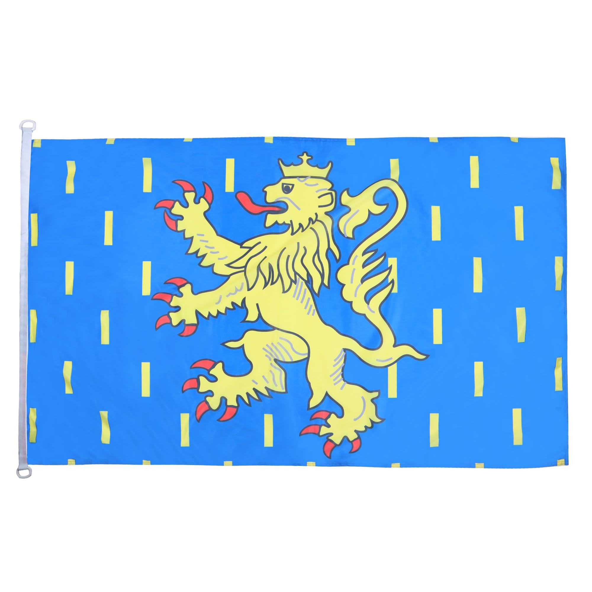 AZ FLAG - Franche-Comté Flag - 3x5 Ft - For Outdoor - French region of Franche-Comté Banner Knitted Polyester with Two Plastic Rings - Fade Resistant - Vivid Colors - 3' x 5' Feet - 150x90 Cm