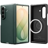 Spigen Tough Armor Pro MagFit for Galaxy Z Fold 8 Ultra Case, Abyss Green | Full Hinge Protection, Air Cushion Tech, Camera Plateau Protection, Compatible with MagSafe, Military Grade Drop Protection