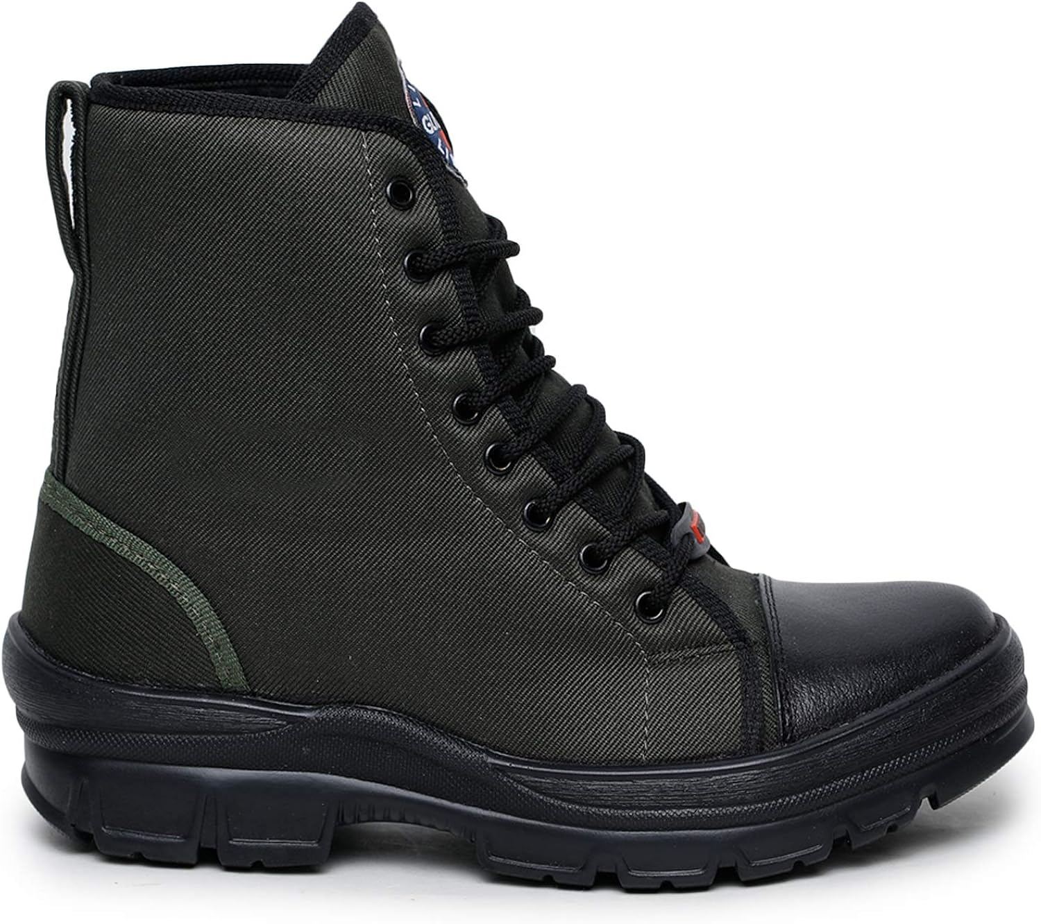 Liberty Gliders Green Canvas Hunter Boots for Mens (army) Smart india