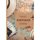 Travel Keepsake Journal: An Adventure Travel Journal with Prompts to Record Your Memories and Feelings from Your Journeys and Vacations | Frequent Traveler Gifts