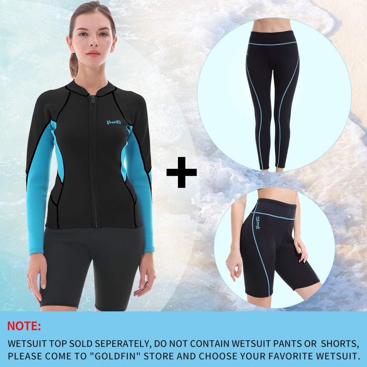 womens wetsuit top for swimming