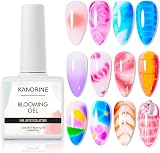 Kanorine 15ml Clear Blooming Gel Nail Polish Blossom UV Gel Polish view 6