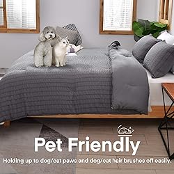 AveLom Seersucker Twin/Twin XL Comforter Set