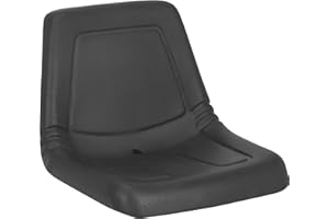 NORTHERN TOOL+EQUIPMENT Black Talon Highback Lawn Mower Seat -Black, Model Number 115000BK