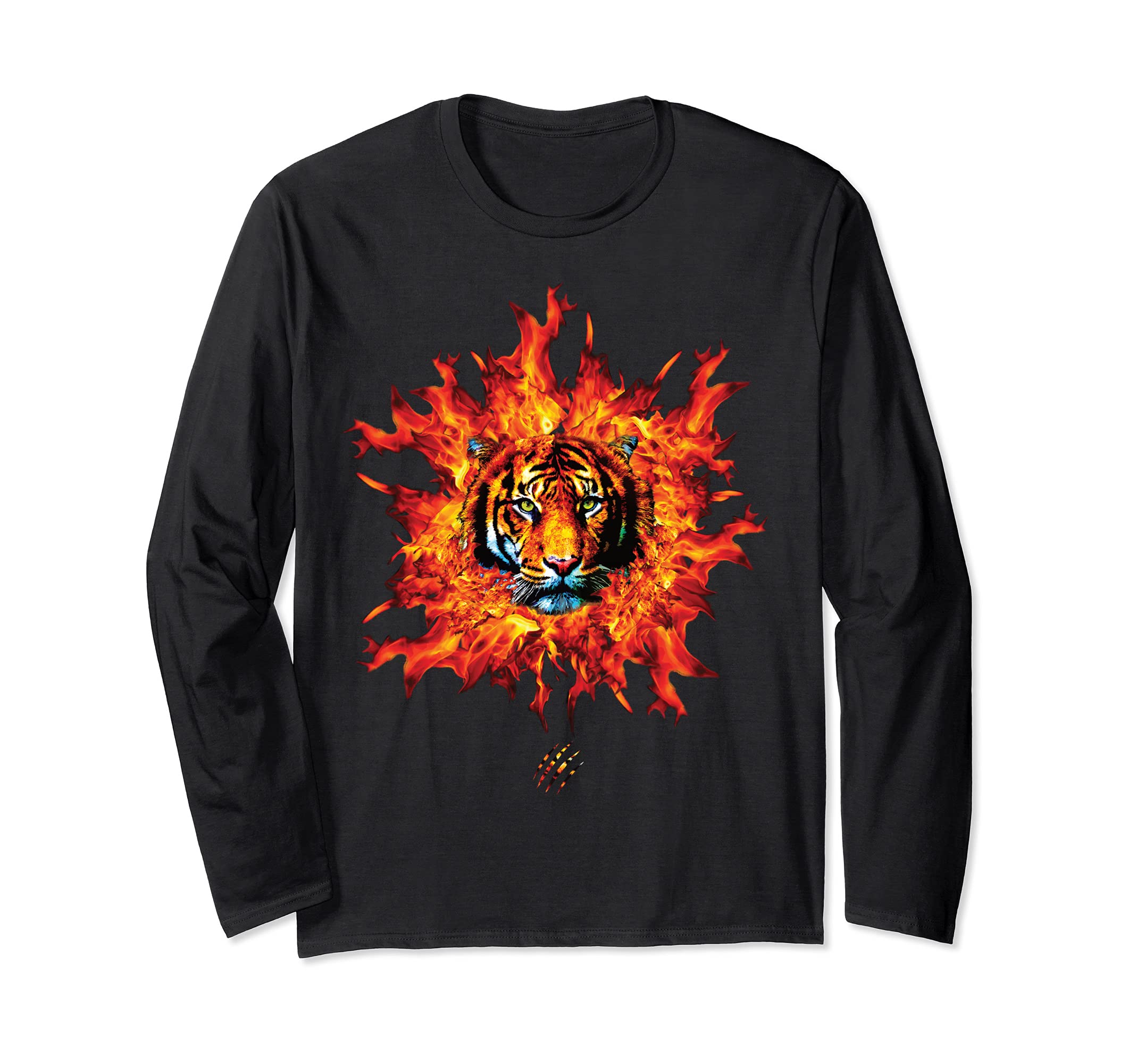 Fire of the Tiger Long Sleeve T-Shirt