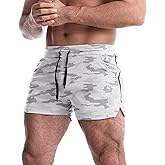 EVERWORTH Men's 5 Inch Inseam Workout Shorts Athletic Gym Shorts Bodybuilding Short Shorts Casual Running Shorts