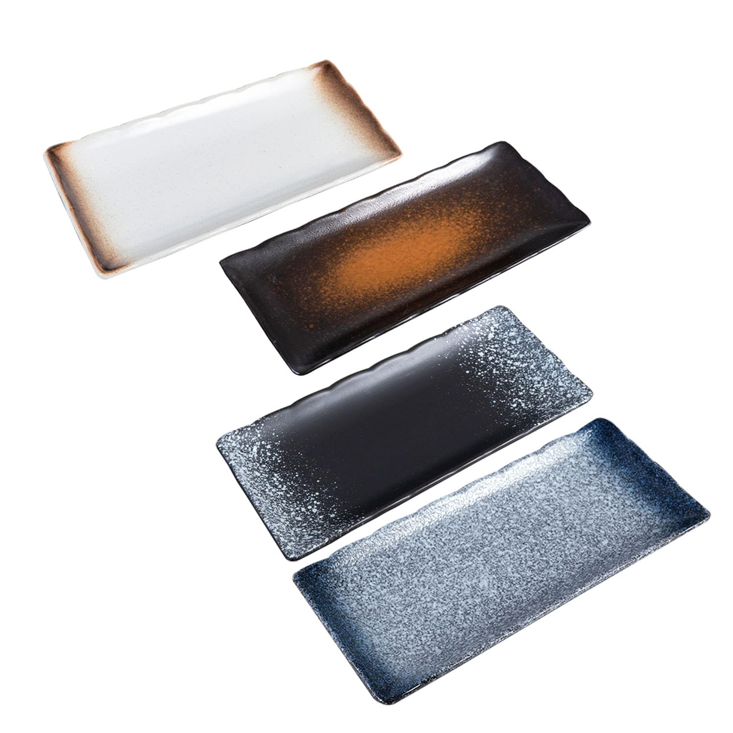 12 Inch Serving Platters Set Of 4, Ceramic Serving Tray, Large - View #14