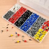 flintronic 1500Pcs Wire Ferrules Kit Electrical Connectors Insulated Terminals view 8