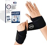 Dr. Arthritis Wrist Support Brace 2 Pack Copper Lined Neoprene Nylon