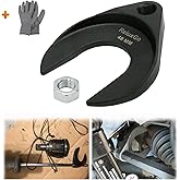 ReluxGo Inner CV Axle Removal Tool 48mm with Nut, Front Wheel Drive Axle Pulley Attachment, Fits Slide Hammers with 5/8"-18 T