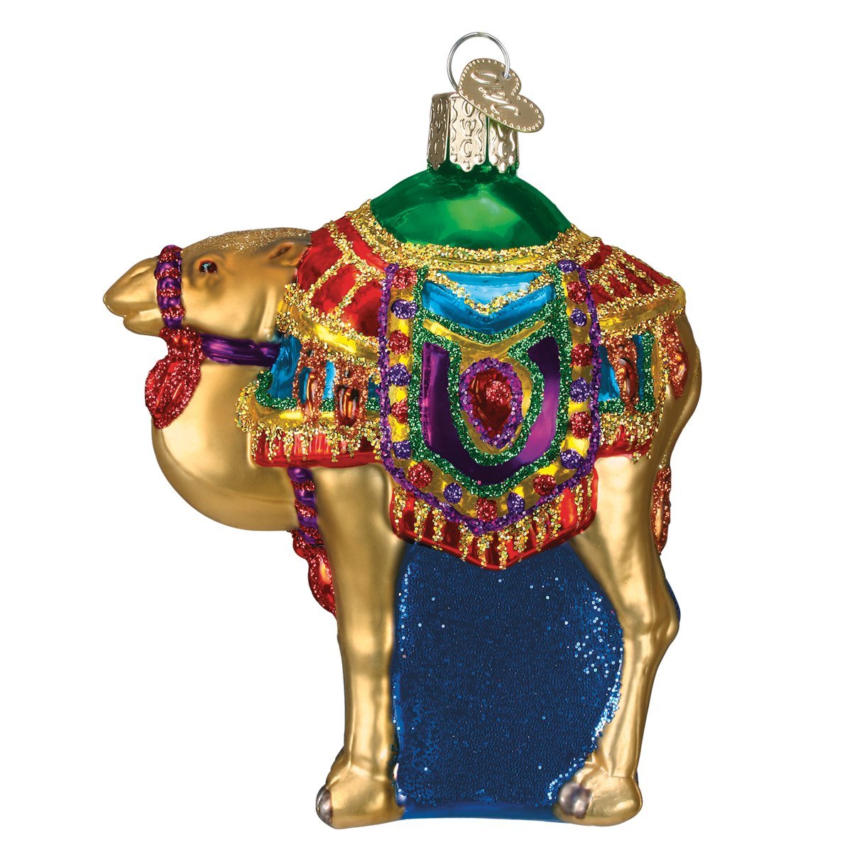 Old World Christmas Ornaments: Spiritual Gifts Glass Blown Ornaments for Christmas Tree, Magi's Camel — image 1