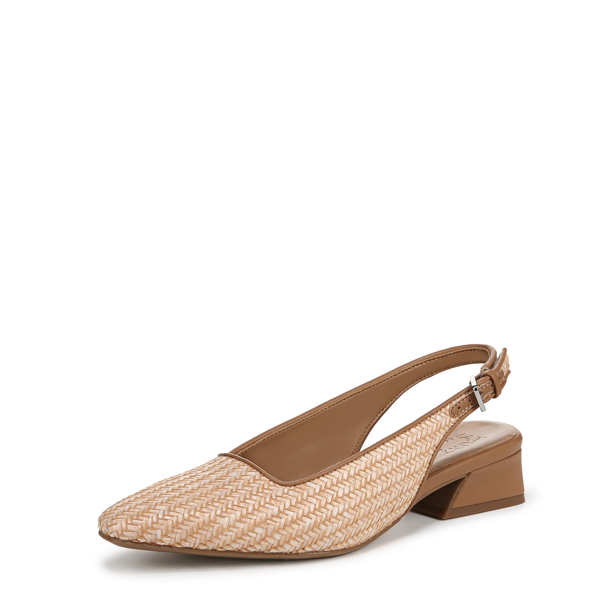 Naturalizer Womens Ginger Pump Pearl Straw Tan 10 W