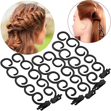 Buy French Centipede Braiders Resin Side Braiding Hair Tool Elegant Braid Hairstyle Maker Black 6pcs Online At Low Prices In India Amazon In