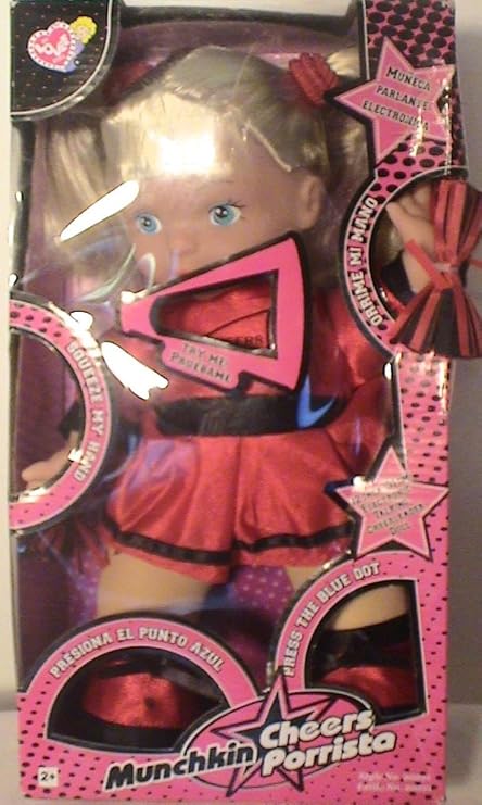 talking cheerleader doll