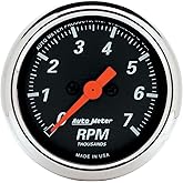 AUTO METER 1477 Designer Black Dash Electric Tachometer, 2.3125 in.
