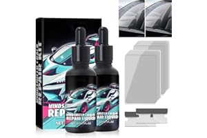 GOSWAR 2pcs Upgrade Windshield Crack Repair Kit, 2025 New Cracks Gone Glass Repair Kit, Windshield Chip Repair Kit Professional, for Daily Vehicle Maintenance, Car Glass Repair Tool