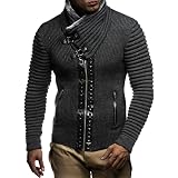 Denim Jacket With Knitted Sleeves 