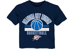 Outerstuff Oklahoma City Thunder NBA Infant Toddler Short Sleeve Tee, Blue