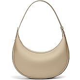 BOSTANTEN Crescent Shoulder Bag Vegan Leather Purses for Women Trendy Crossbody Clutch Hobo Handbag Adjustable Strap
