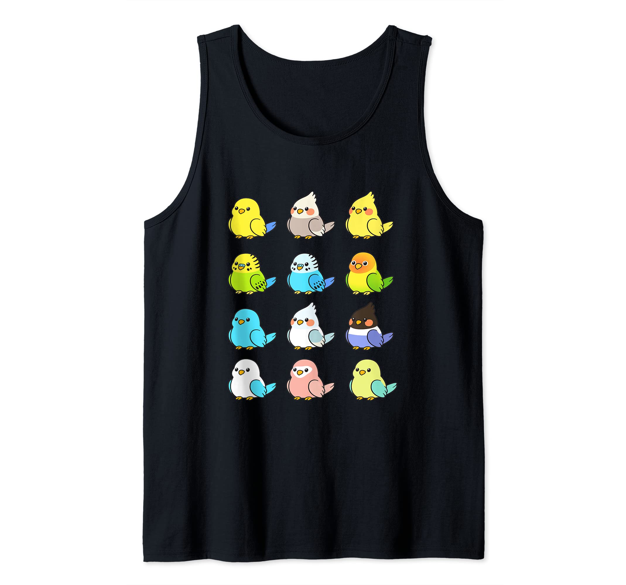 Parrots Children I Bird Pet Animal Motif Birds Tank Top