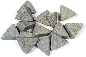 Raytech 41-310 Triangles Ceramic Media, 90 lbs/cu ft Density, 5/16" x 7/8" Size, 20lbs Weight