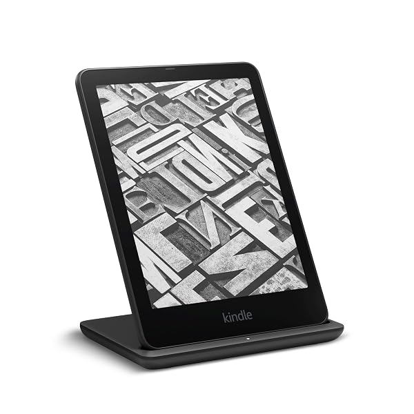 MADE FOR AMAZON, WIRELESS CHARGING DOCK FOR KINDLE PAPERWHITE SIGNATURE EDITIONS (2022 & 2024 RELEASES) AND KINDLE COLORSOFT SIGNATURE EDITION