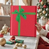 Switory Christmas Padded Envelopes A4 8.5x12 Inch Bubble Mailers Red Green Bow view 7