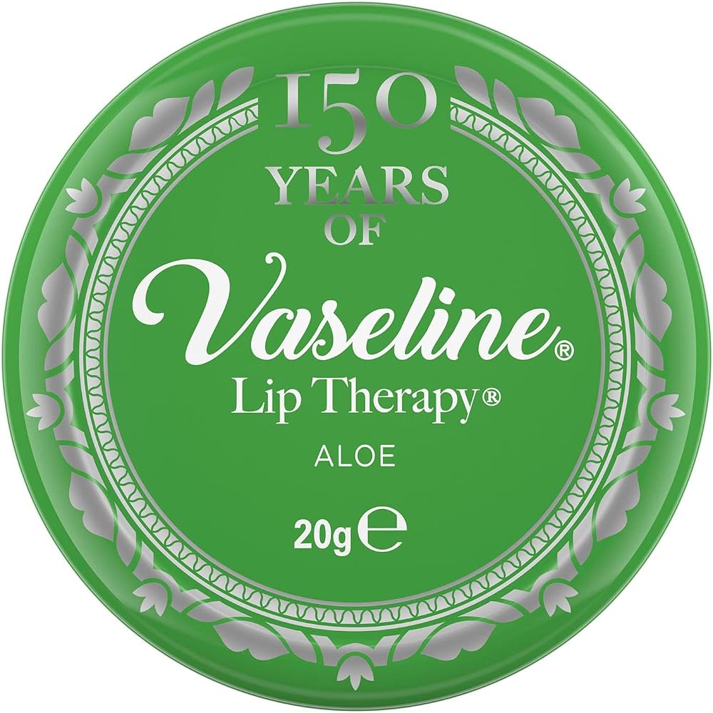 Vaseline Lip Therapy Aloe Vera 20g Moisturising Balm Dry Chapped Lips