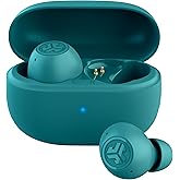 JLab Go Pop ANC True Wireless Earbuds & Charging Case, Teal, Active Noise Cancelling, 10mm Drivers, Dual Connect, Customize Your Sound with App, Be Aware Mode, Compact Fit, MEMS Microphone