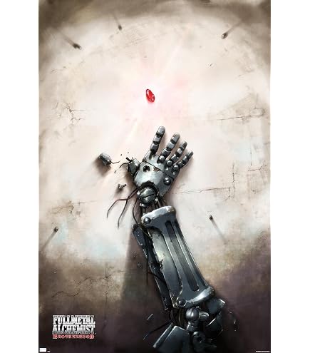 Poster Fullmetal Alchemist Sur Toile 40x60 Cm - Affiche Anime Classique Haute Définition Sans Cadre, Décoration Chambre