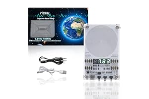 ELETECHSUP 7.83Hz Adjustable Schumann Resonance Generator for Stress Relief, Relaxation, Meditation, Yoga | with ABS Case, USB Power Supply