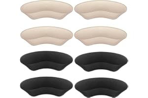 Premium Heel Pads Inserts Grips - Back of Heel Protectors Cushions Liner Prevent Too Big Shoe From Slipping, Blisters, Filler