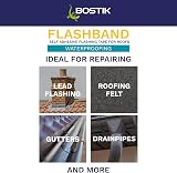 Bostik Flashband Self Adhesive Flashing Tape Roofs Grey 450mm x 10m view 6