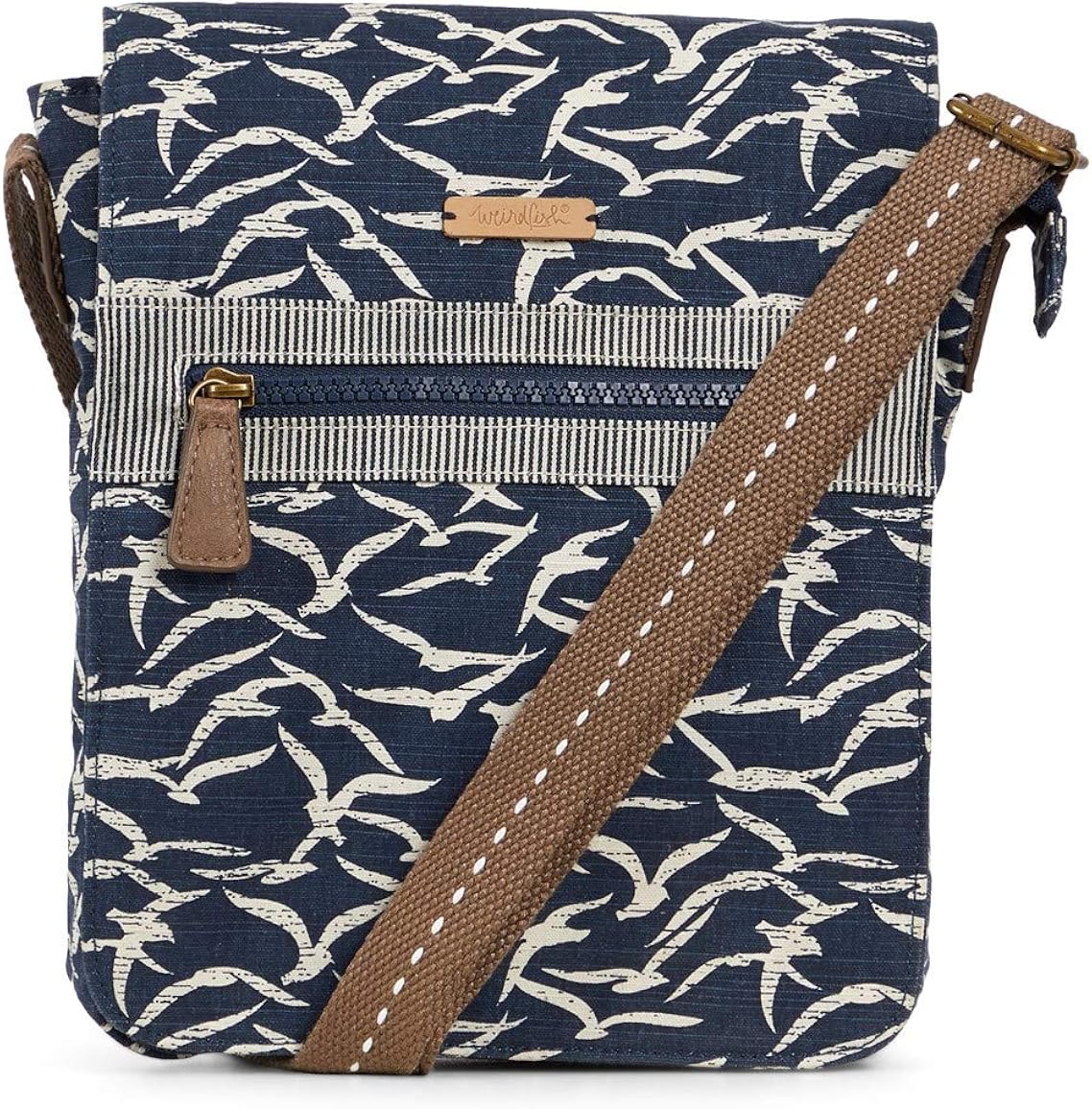 patterned cross body bag