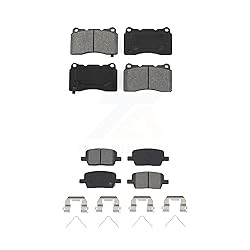 SIM Front Rear Semi-Metallic Brake Pads Kit