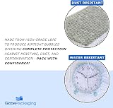 Globe Packaging Bubble Wrap 500mm x 100m Large Bubble Roll 10mm 30GSM UK view 4