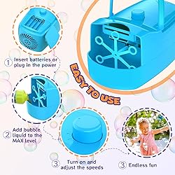 Bubble Machine, 18000+ Bubbles Per Minute Bubble