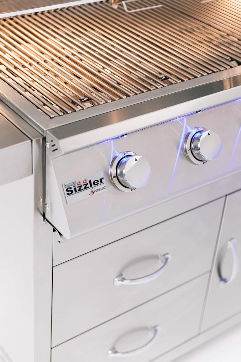 Amazon Com Summerset Sizzler Pro Series Built In Gas Grill Sizpro40 Lp 40 Inch Propane Garden Outdoor